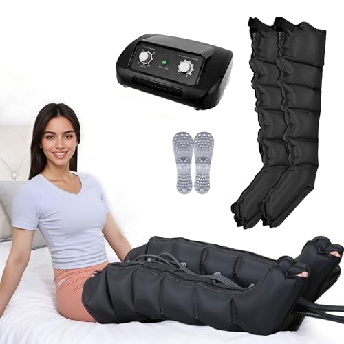 Botas Presoterapia Piernas | Masajeador Presoterapia Profesional en Casa | 6 Camaras Maquina Presoterapia para Casa Piernas Masajeador Botas Drenaje Linfatico, 30-240 Mmhg Ajustables (Negro 2piernas) Botas Presoterapia Piernas | Masajeador Presoterapia Profesional en Casa | 6 Camaras Maquina Presoterapia para Casa Piernas Masajeador Botas Drenaje Linfatico, 30-240 Mmhg Ajustables (Negro 2piernas)