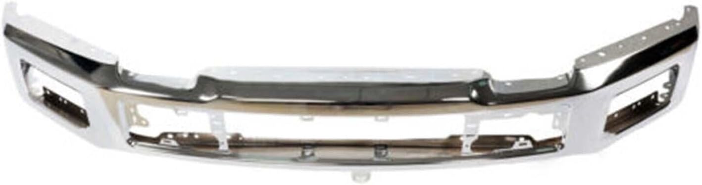Front Bumper Cover Panel Kit with Fog Light Fits 2018 2019 2020 F-ord F150,Replacement for JL3Z17757A, JL3Z17757EAPTM, FO1002429, FO1002430