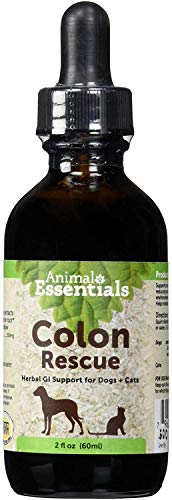 Animal Essentials Colon Rescue Herbal GI Support for Dogs & Cats, 2 fl oz | Phytomucil Blend Supports Normal Bowel Function