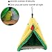 Bird Hammock, Snuggle Cave Happy Hut Bird Hideaway warm Bird Happy Tent Canary Cage Stand Perch Toy for all kinds of birds