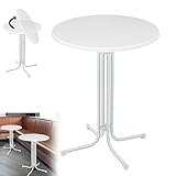 【Praktisch klappbare Konstruktion】Das Highlight dieses Modells ist die faltbare Tischplatte, die sogar komplett abgenommen werden kann. Diese Flexibilität erlaubt es Ihnen, den Tisch leicht zu transportieren oder den Platzbedarf nach Bedarf anzupassen.