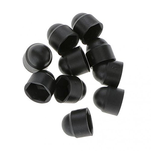 Bnf® 50pcs M6 Black Dome Bolt Nut Protection Caps Cover Hexagon Screws Business & Industrial | Fasteners & Hardware | Fastener Nuts | Hex Nuts-image-15