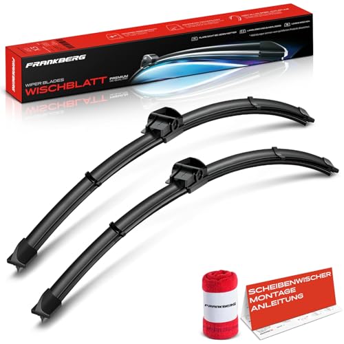 Essuie-glace Frankberg 525/475mm pour éliminer les traces sur pare-brise avant