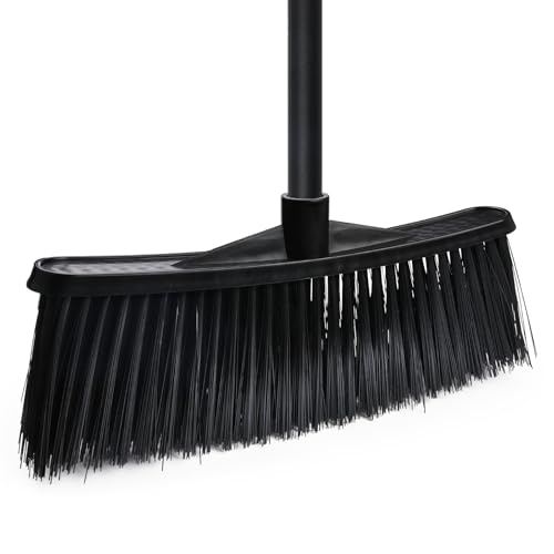 Zthluyc Outdoor Broom for Cleaning Floor - Outside Brooms Heavy Duty Outdoor Broom for Cleaning Garages Terraces and Porches etc.