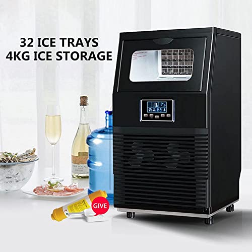 Máquina automática compacta para hacer hielo 50kg miniatura 4