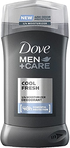 Dove Men + Care Invisible Solid Deodorant, Cool Fresh 3 oz (Pack of 4)