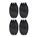 Liang Dian 8 Inch Short Human Hair Bundles Natural Color 4 Bundles 12A Brazilian Virgin Hair 100% Unprocessed Straight Human Hair(8
