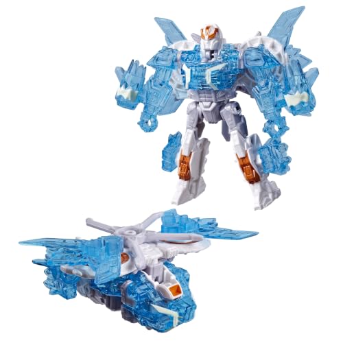 Transformers CYBERWORLD, Autobot Ratchet, Figura de acción Armored Cyber Changers Energon Surge | Conversión rápida en helicóptero | Juguetes Robot para niños y niñas a Partir de 6 años