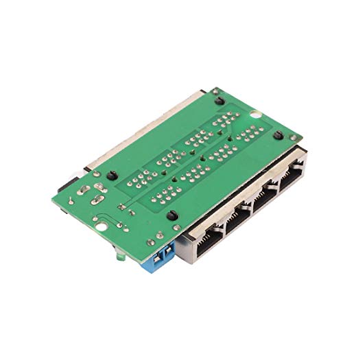 Inyector PoE Lon0167 de 4 puertos para cámaras IP y puntos de acceso con estándar IEEE 802.3af miniatura 4