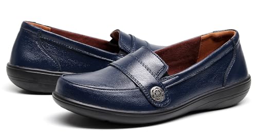 Image of VenusCelia Women's Band Walking Flat Loafer