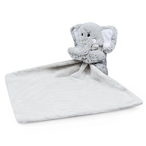 Waddle Favorite Plush Elephant Baby Blanket Soft Cuddle Lovey Stuffed Animal Rattle Toy Nursery Decor Security Blankie Grey (Gray) Waddle Favorite Plush Elephant Baby Blanket Soft Cuddle Lovey Stuffed Animal Rattle Toy Nursery Decor Security Blankie Grey (Gray)