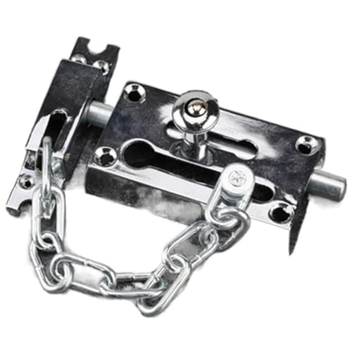 Serrure à chaîne matériel multicolore chrome pour la protection des ouvertures - 2