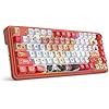 Redragon K673 PRO SE 75% 81 Keys Wireless Gasket RGB Gaming Keyboard, 3-Mode Anime Mechanical Keyboard w/Hot-Swap Socket, Dedicated Knob Control & 5-Layer Noise Dampening, Custom Hi-Fi Linear Switch - Image 4