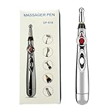 ANIORTECARE Pointer Fisioterapia - acupuntura masaje pen, lapiz acupuntura con 4 cabezales de estimulación, alivio dolor tensional, electroacupuntura, neuromodulación del dolor