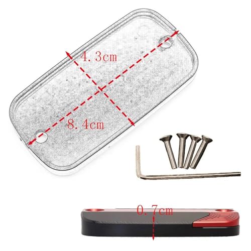 Couvercle de réservoir d'huile de frein en aluminium pour Honda Africa Twin CRF1100L gris