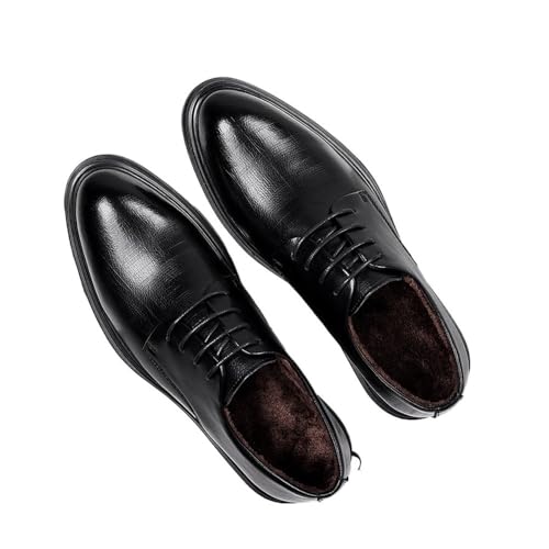 Men's Business Leather Shoes British Style Shoes Oxfords(9.5)