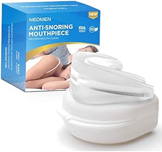 Neomen Anti Snore Devices Snore Stopper Mouthpiece - Anti Snoring Solution, Aid Custom Night Mouth Guard (1 Pcs)
