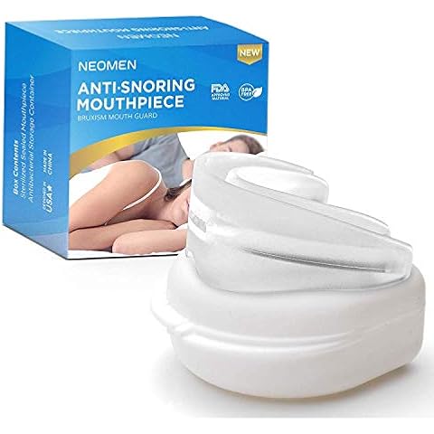 Neomen Anti Snore Devices Snore Stopper Mouthpiece - Anti Snoring Solution, Aid Custom Night Mouth Guard (1 Pcs) Cover