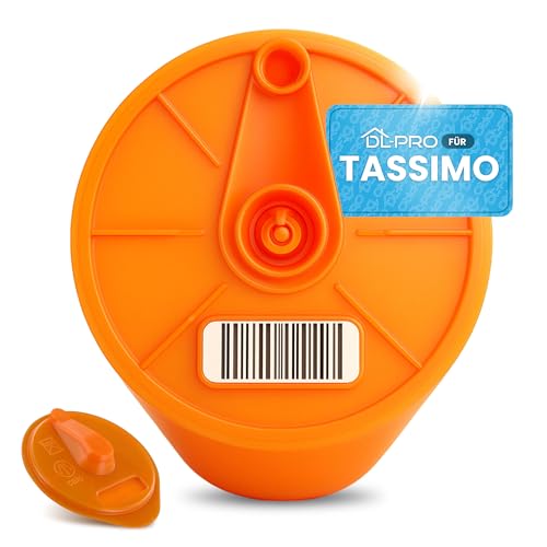 DL-pro Płytka do czyszczenia TDisc pomarańczowy do Bosch Kompatybilny z Tassimo MyWay Caddy Charmy Joy 576837 17001491 TAS60xx TAS70xx TAS43xx TAS45xx TAS47xx TAS55xx ekspres do kawy ekspres do kawy