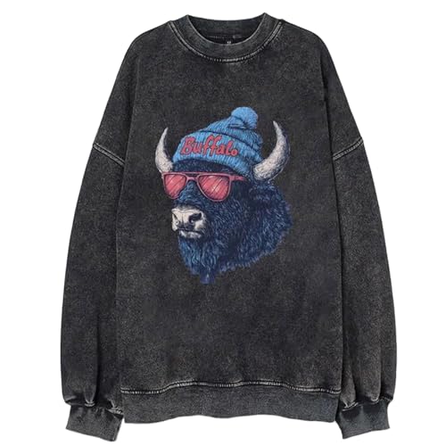 Sweat homme col rond lavable en machine et polaire résistante pour l'hiver