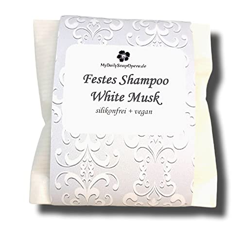 MyDailySoapOpera.de - Festes Shampoo vegan und silikonfrei (White Musk)