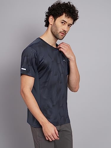 Image of Reccy Men's Ultrabreathe Sports T-Shirt for Running, Gym, Work-Out, Training and Yoga | Light Weight, Breathable and Comfortable with Wicking and Stretch