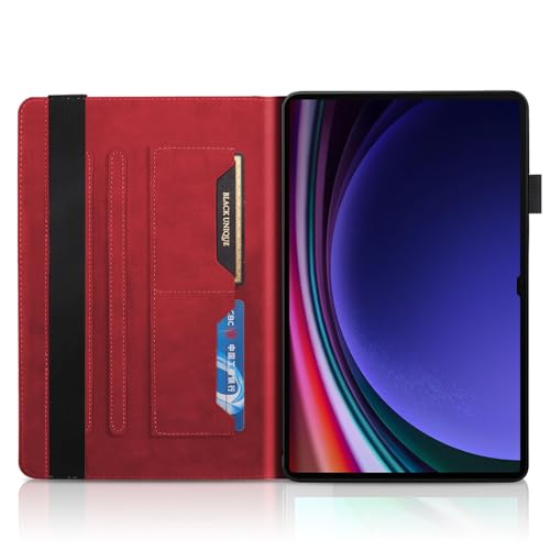 Coque Samsung Tab S10 Ultra protection fine antichoc 14.6 pouces rouge