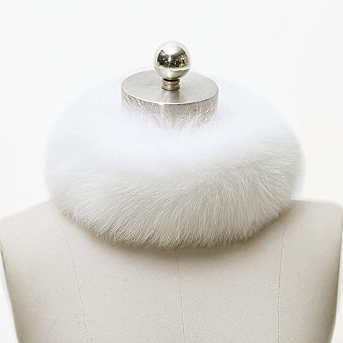 Buddy Women Fashion Faux Fur Scarf Soft Collar Wrap Windproof Circle Scarfs Neck Warmer4