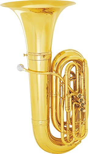 King 2341W Series 4-Valve 4/4 BBb Tuba (2341W Lacquer With Case)