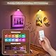 EliphonTowne 3PCS Bilderleuchte Kabellos Lampe - Schlafzimmer Wohnzimmer Bildbeleuchtung Leuchte, Magnetische Atmosphäre LED Wandleuchte Kabellos, Remote Control Art Painting Wandleuchte Ohne Bohren