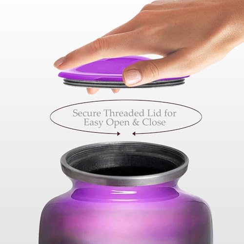 Image of Trupoint Memorials Urns for Human Ashes Adult Female and Male, Decorative Burial Urn, Funeral Cremation Urns for Women and Men - Large Hummingbird