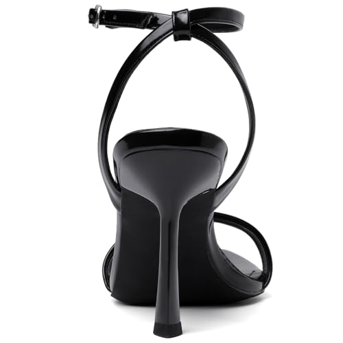 Image of Mostrin Heels for Women Strappy Pointed Open Toe Stiletto High Heeled Sandals