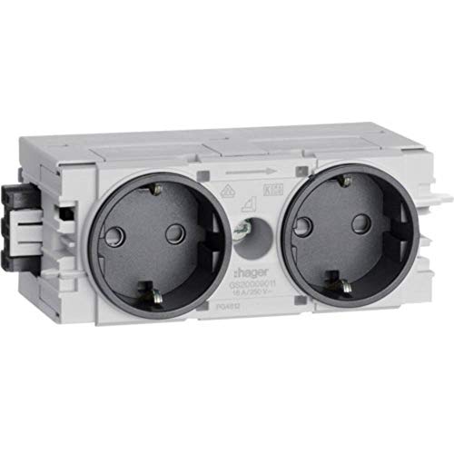 Hager GS20009011 module enfichable de haute précision noir graphite RAL
