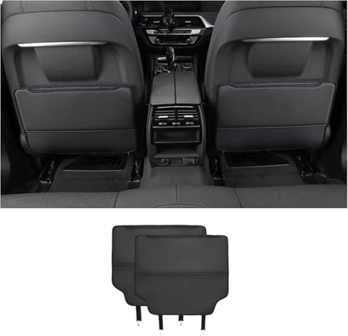 PENGCHANBAIDUO Protezione Schienale Sedile Auto per BAIC Beijing X75 ab Bj.2023, Impermeabile Organizer Pelle PU Coprisedile Posteriore Anti-Sporco