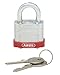 Panduit PSL-6 Padlock, 2.14" Diameter, 0.27" Height, 1.72" Width, Red