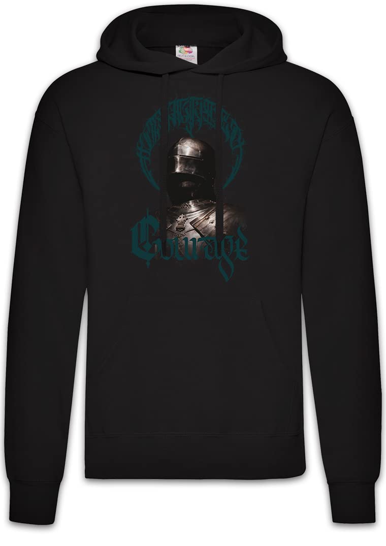 Sweat-shirt homme Courage Knight Urban Backwoods coton confortable noir - 2