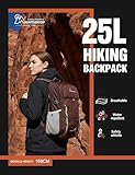 MOUNTAINTOP 25L Wanderrucksack Herren Damen Trekkingrucksack...