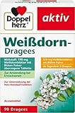 Doppelherz Weißdorn Dragees - 3er Pack (3 x 90 Dragees)