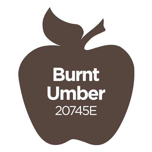 Image of Apple Barrel 20745 Acrylic Paint (8-Ounce), 2075 Burnt Umber, 8 oz- Pack of 1