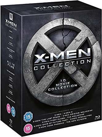 X-Men 10 Movie Collection - 10-Disc Box Set ( X-Men / X-Men 2 (X2) / X-Men: The Last Stand / X-Men Origins: Wolverine / X-Men: First Class / [ Origine UK, Sans Langue Francaise ] (Blu-Ray)