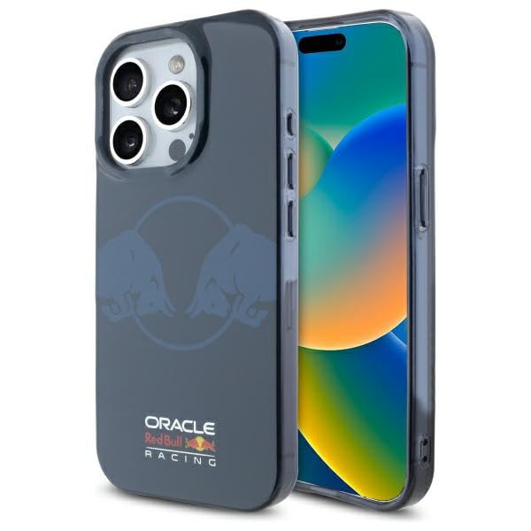 CG MOBILE Red Bull RBHMP15X24HIDBV Coque pour iPhone 15 Pro Max 6,7" Marine IML Deux Bulls Compatible avec MagSafe