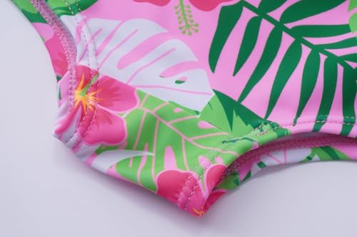 Image of Girls One Piece Unicorn Swimsuit Mermaid Swimwear Rainbow Bathing Suit