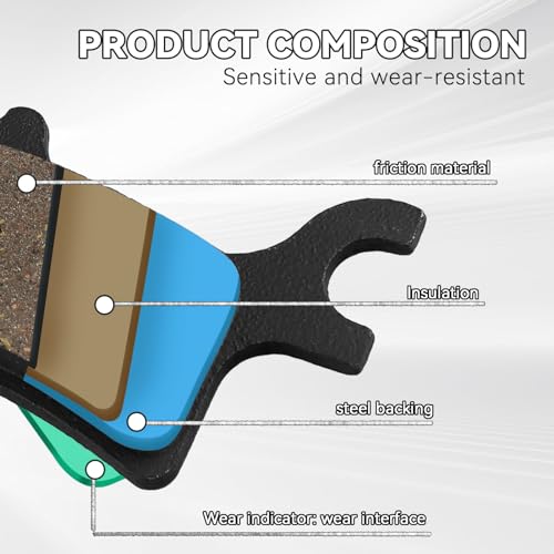 image for Kabing Front Rear Brake Pads for Polaris Sportsman 450 500 700 800 4x4