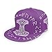 maichengxuan Vikings Mjolnir et Rune Wheel Symbole de la mythologie nordique Unisexe Impression 3D Classique Casquette Snapback Chapeau Hip Hop - Violet - Taille Unique