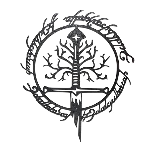 Xyverart Lord Metal Wall Art The Rings Metal Wall Decor,