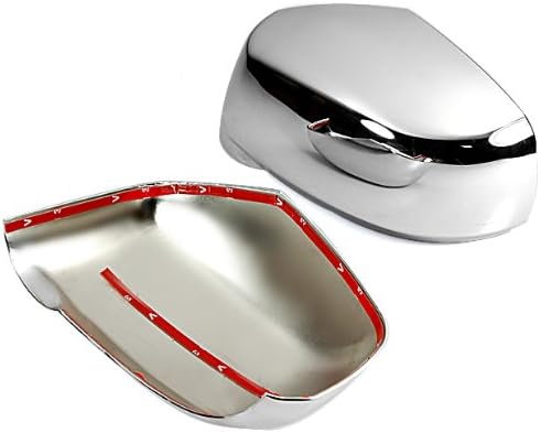 Miniatura 6 de Triple cromo espejo cubierta recorta para Nissan Versa Tiida Latio 2005 2006 2007 2008 2009 2010