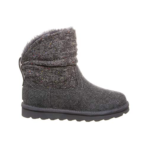 Bearpaw Virginia Women's Knitted Winter Boots - 2133W Gray - 8 Medium #TOP2