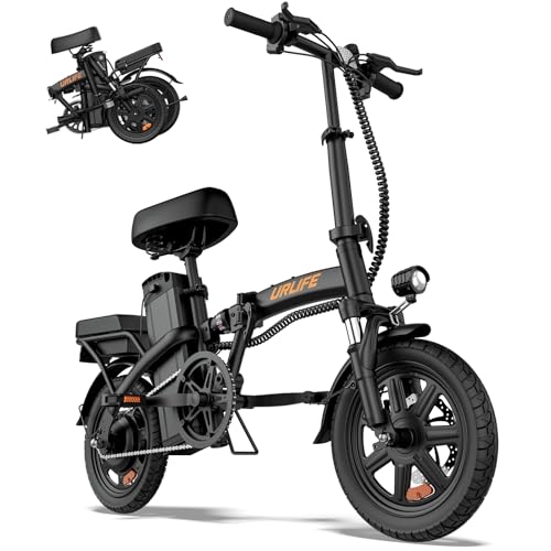 URLIFE Folding Electric Bike for Adults...