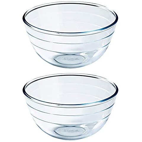 Pyrex O'Cuisine - Cuenco redondo para mezclar (2 unidades) Cover