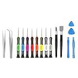  kj-vertrieb Werkzeugset 16-teilig für iPhone, Samsung, HTC, Nokia, BlackBerry etc. - Präzisions Schraubendreher-Set
